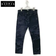 DIESEL BlackGold ディーゼルブラックゴールド TYPE-2813 ｶﾓﾌﾗｰｼﾞｭﾀﾞﾒｰｼﾞ加工ﾃﾞﾆﾑﾊﾟﾝﾂ 30