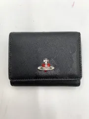 Vivienne Westwood ヴィヴィアンウエストウッド がま口 マティスハート オーブ 三つ折り 財布 黒 ■■◎レディース