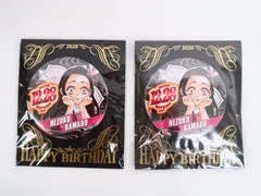 【未開封】/2点セット/竈門禰豆子 バースデイ缶バッジ 鬼滅の刃 ジャンプショップ