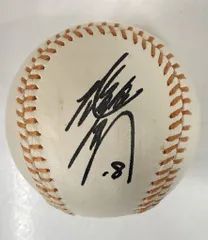 読売ジャイアンツ 堀内恒夫 サインボール(印刷) 開封