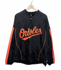 Majestic マジェスティック MLB Baltimore Orioles オリオールズ プルオーバー ジャージのサムネイル