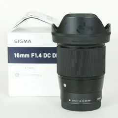 2026年最新】sigma 16mm f1.4 dc dnの人気アイテム - メルカリ
