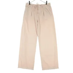 ZARA ザラ コットン ワイド イージーパンツ 36 ピンク レディース 古着