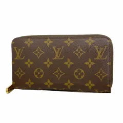 ルイ・ヴィトン(Louis Vuitton) ルイ・ヴィトン 長財布 モノグラム ジッピーウォレット M60017 ブラウンメンズ レディース