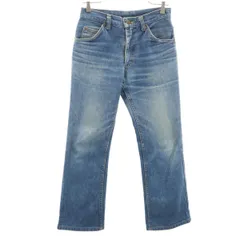 Lee リー 80s USA製 ヴィンテージ フレアデニムパンツ W29 ブルー ジーンズ レディース 古着