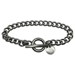 【美品】 LION HEART ライオンハート チェーン ブレスレット シルバー E-21