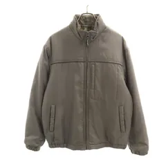 FIRSTDOWN ファーストダウン 中綿ジャケット L グレー メンズ 古着