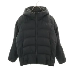 DESCENTE デサント ダウンジャケット S ブラック メンズ 古着