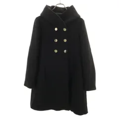 ZARA ザラ ウールブレンド コート M ブラック レディース 古着