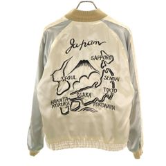 極希少】東洋エンタープライズ 90s 刺繍ジャージ 鷹日本地図マップ黒 L