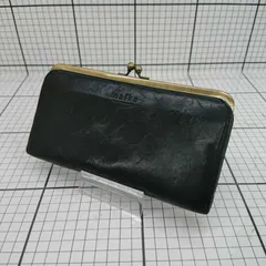 ◇ Θ 【ナフカ nafka】がま口長財布 ブラック系 本革 日本製 レディースウォレット レディース E  【1508260034968】