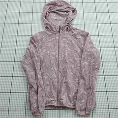 ◇ ⊂ 【ユニクロ UNIQLO】ポケッタブルパーカ Sサイズ ピンク系 レディース 撥水 UVカット E  【1508260034760】