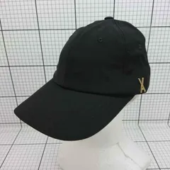 ◇ ⊂ VARZAR ワンポイントロゴ キャップ ブラック系 サイズ56～60 レディース E  【1508260040556】