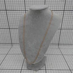 ◇ Θ Pandora シンプル チェーンネックレス ピンクゴールド系 レディース E 【1508260040495】