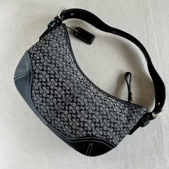 COACH Y2K Vintage Soho Signature Mini Small Hobo Shoulder Bag