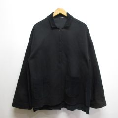 トレバラッビ TreBarraBi スウェット ジャケット ブルゾン M 黒  