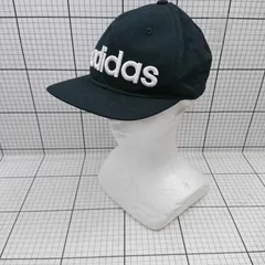 ◇ ⊂ アディダス ロゴ 帽子 ブラック系 サイズF メンズ E  【1509190037463】