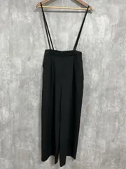 URBAN RESEARCH DOORS アーバンリサーチドアーズ サロペット ワイド パンツ 黒 ■■ レディース