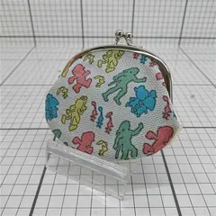 ◇ Θ 【ニンテンドー Nintendo】がま口ポーチ カラフルドット絵柄 小物入れ 京都限定 レディース E  【1509190045109】