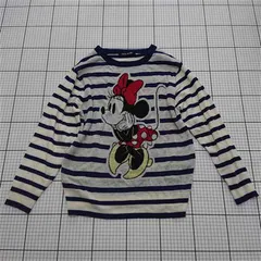 ◇ ⊂ 【セシルマクビー CECIL McBEE】ミニー ボーダー ニット 長袖 Mサイズ レディース E  【1509190047356】