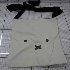 ◇ Θ 【ディック・ブルーナ Dick Bruna】ミッフィー フェイス トートバッグ ショルダー ホワイト系 レディース E  【1509190049718】