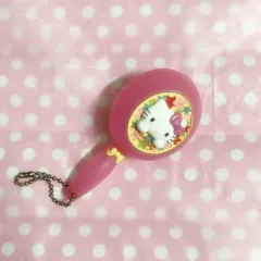 クラシック hello kitty(ハローキティ) 麻 マラカス キーホルダー チュール シャカシャカ おもちゃ