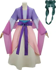 マオ 猫猫 コスプレ衣装 ウィッグ付き 薬屋のひとりごと コスチューム ハロウィン リスマス 舞台 演出服 大人用 イベント