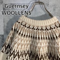 希少 Guernsey Woollens タートルネック 36 ガンジーセーター - メルカリ