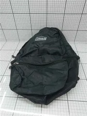 ◇ Θ コールマン Coleman リュックサック ブラック系 メンズ レディース兼用 E  【1511110018223】