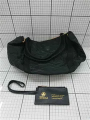 ◇ Θ シップスエニィ×フォルナ SHIPS any × Folna キルティングトートバッグ ブラック系 レディース E  【1511110018049】