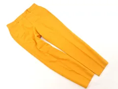 theory luxe セオリーリュクス センタープレス加工 テーパード パンツ size36/マスタード ■■ レディース
