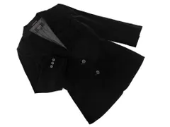 ROPE ロペ ベロア ジャケット size9/黒 ◇■ レディース