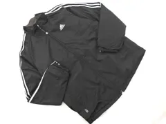 adidas アディダス 裏起毛 トラック ジャケット sizeL/黒 ◇■ メンズ