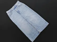 ZARA ザラ USED加工 タイト デニムスカート sizeXS/青 ■■ レディース