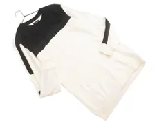 ZARA MAN ザラ マン 切替 トレーナー スウェット sizeS/白ｘ黒 ◇■ メンズ