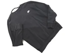 NIKE ナイキ 刺繍 スウェット sizeS/黒 ◇■ レディース