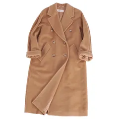 極美品 マックスマーラ Max Mara 白タグ アイコン ロングコート ダブル