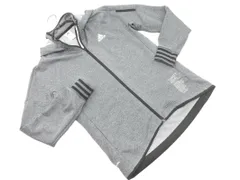 adidas アディダス ジップアップ パーカー sizeOT/グレー ◇■ メンズ