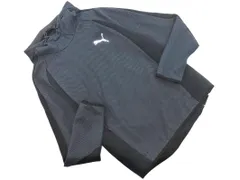PUMA プーマ ドット プルオーバー パーカー sizeL/紺 ◇■ メンズ