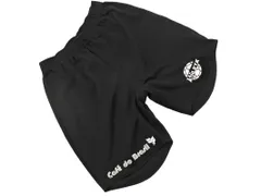 ATHLETA アスレタ ロゴ プリント ハーフ パンツ sizeM/黒 ■■ メンズ