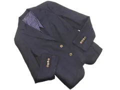 NEWYORKER ニューヨーカー テーラード ジャケット size9AR/紺 ■■ レディース