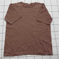 ◇ ⊂ チャンピオン Champion T1011 ヘビーウェイトTシャツ ブラウン系 メンズ XL E  【1511110020974】