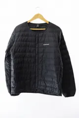 モンベル Montbell Superior Down Round Neck Jacket スペリオ ダウン ラウンドネック ジャケット 1101503 S 黒 ブラック ブランド古着ベクトル 中古 ● 251024