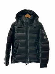 dhiモンクレール マヤ 0 鑑定済ブラック MONCLER（モンクレール） 美品/ MAYAマヤ フード付ダウン ジャケット 0