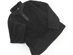 UNIQLO White Mountaineering ユニクロホワイトマウンテニアリング ボア フリース プルオーバー ジャケット sizeL/黒 ◇■ メンズ