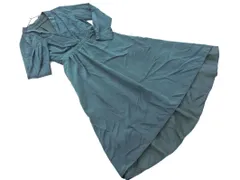 VIS ビス カシュクール ワンピース sizeF/濃緑 ◇■ レディース