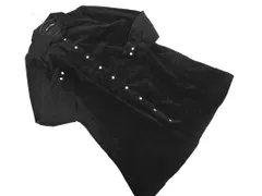 ZARA ザラ ベロア シャツ ワンピース sizeM/黒 ◇■ レディース