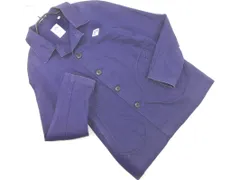 DANTON ダントン ステンカラー コート size42/紺 ◇■ メンズ