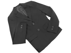 COMME CA ISM コムサイズム テーラード ジャケット sizeL/黒 ■■ レディース