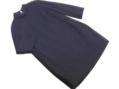 TOMORROWLAND collection トゥモローランド コレクション ウール混 Iライン ワンピース size38/濃紺 ◇■ レディース